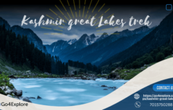 Kashmir great lakes trek The most well-known trek in Kashmir is this one.