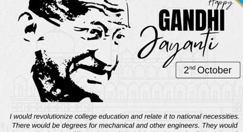 Empowering Young India; Embracing Skill Development for a Skill India this Gandhi Jayanti