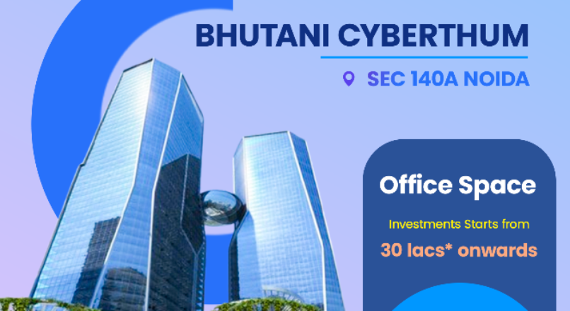 Modern Office & Retail Spaces at Bhutani Cyberthum Noida